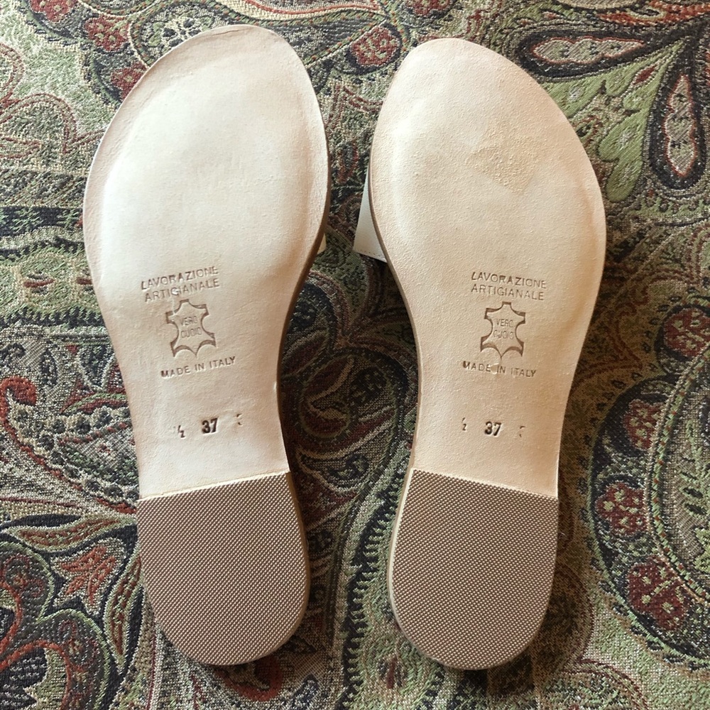 NWT Cornetti Italian Cannucce Fish Slides • Size 6 - Picture 6 of 11